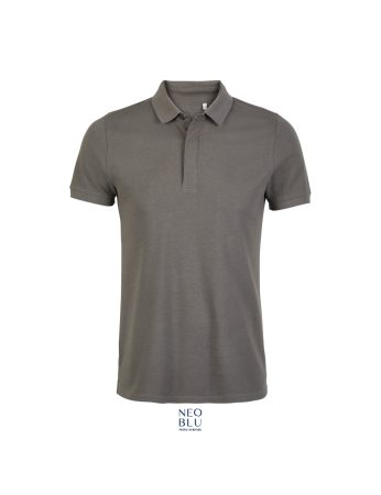  T-Shirt πόλο (Owen men 03188) σκούρο γκρι